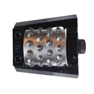 8mm Carbides Frankfurt Bush Hammer Head for Coarse Grinding