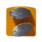 Zapatas Diamantadas Husqvarna Redi-Lock de Doble Óvalo