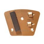 Zapata de diamante PCD trapezoidal con barra de sacrificio
