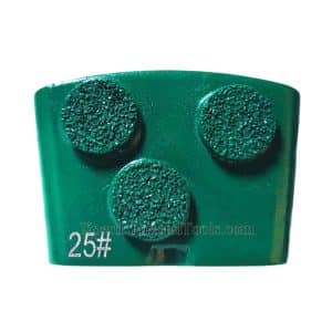 Triple Vacuum Brazed Buttons HTC Grinding Diamonds