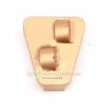 2 medias piezas Scanmaskin redi-lock removedor de revestimiento de suelos zapatas de diamante