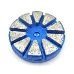 Disco de diamante Husqvarna Redi-Lock de 83 mm con 10 segmentos