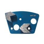 Zapatas de diamante KutRite de doble flecha para suelos de hormigón