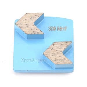 Doble Flecha Scanmaskin Redi-Lock Zapatas Diamantadas para Preparación de Suelos
