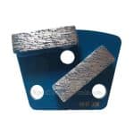Double Bars ASL Diamond Grinding Shoes for Floor Preparation