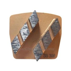Barras dobles Wolff Redi-Lock Diamantes para el lijado de suelos de hormigón