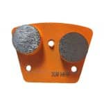 Zapatas diamantadas trapezoidales de doble botón para hormigón