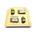 Zapatas Diamantadas de Doble Mitad PCD PHX para Extracción de Zócalos de Suelo