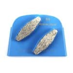 Zapatas diamantadas Lavina de doble octágono para suelos de hormigón