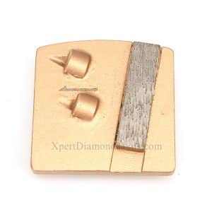 Double Quarter PCD Husqvarna Redi-Lock teemantlihvimiskingad koos ohvribaariga