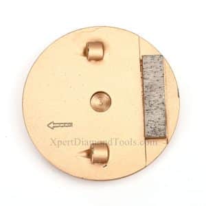 Double Quarter PCD Husqvarna Redi-Lock põrandakatte eemaldamise teemantkingad