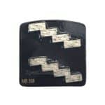 Segmentos dobles en zigzag Husqvarna Redi-Lock Muelas de diamante