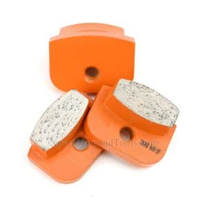 Single Button Newgrind Diamond Floor Grinding Shoes