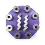 Discos de diamante especiales Husqvarna Redi-Lock segmentados en zigzag de 83 mm