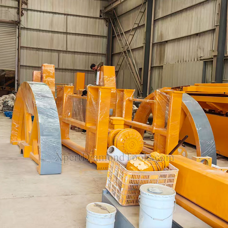 Refurbished Used MB80S Gang Saw Machines for Cutting Marble Block 3 BM80S Refurbished gang saw machines