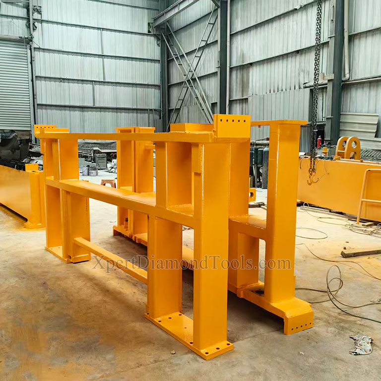 Refurbished Used MB80S Gang Saw Machines for Cutting Marble Block 4 BM80S Refurbished gang saw machines